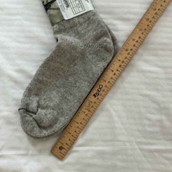 NWT Wool Socks-casual Heather gray with Ribbed Design - Picture 7 of 11